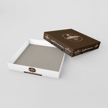 Caixa quadrada para torta