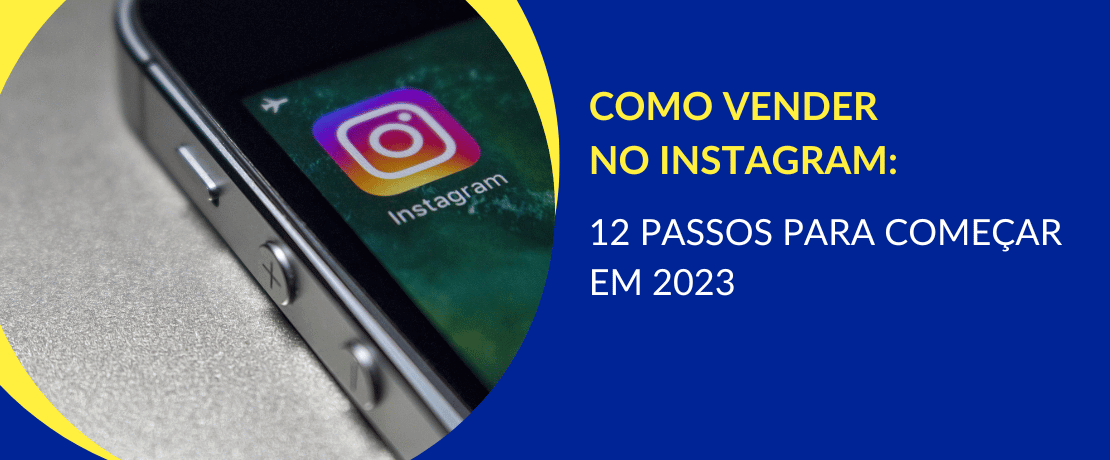 imagem da tela de um smartphone com o ícone do app do Instagram